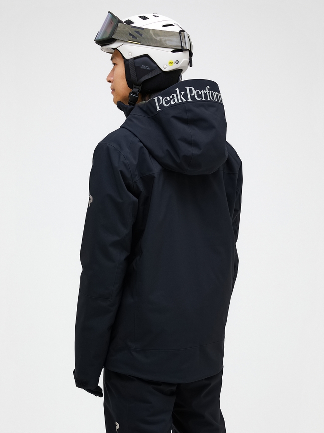 Peak Performance Ski/Snowboard Jacket/Coat Mens Size M Black