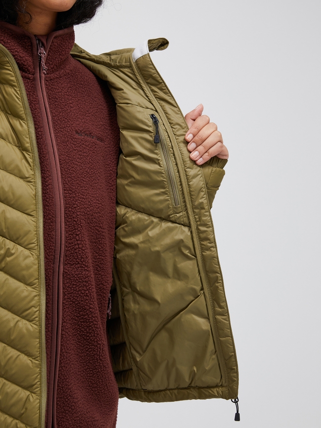 Frost Down Hood Jacket Women Peak Performance