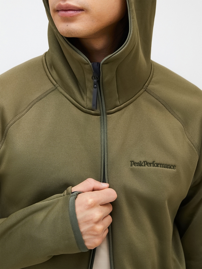 Chill Light Zip Hood Men | Peak Performance