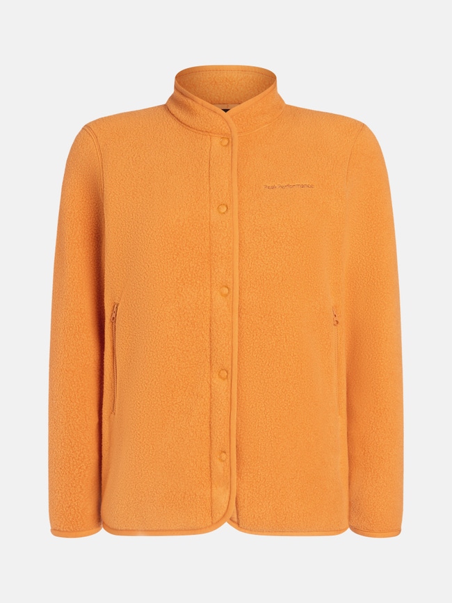 Fleece Snap Cardigan Damen Peak Performance