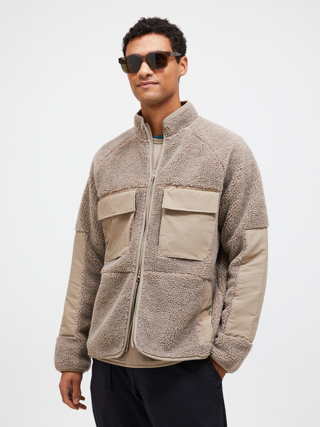 Heavy Pile Oversized Jacket Men Peak Performance