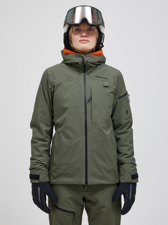 Alpine Gore Tex 2L Insulated Shell Jacket Damen Peak Performance