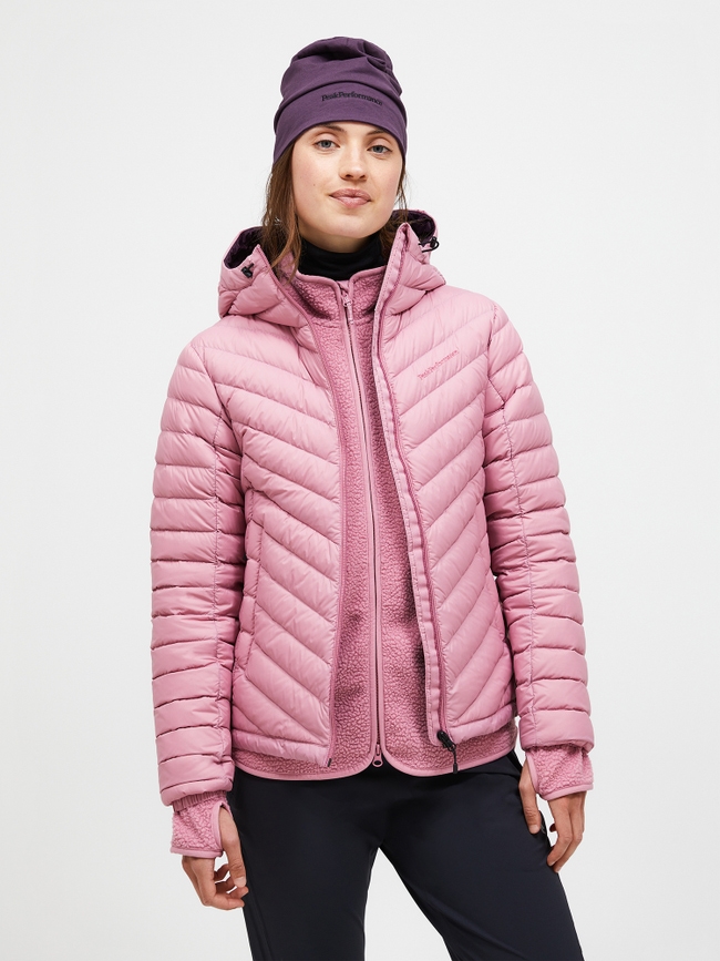 Frost Down Hood Jacket Women Peak Performance