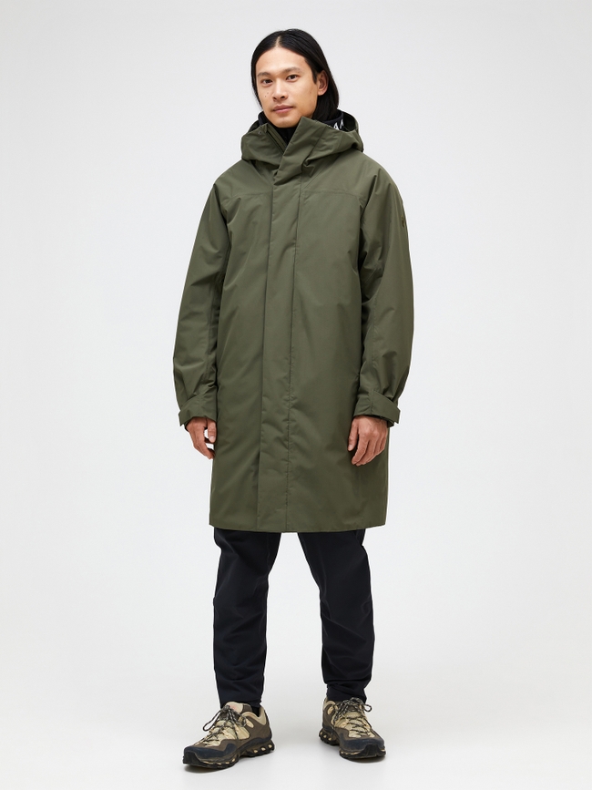 Long insulated parka on sale