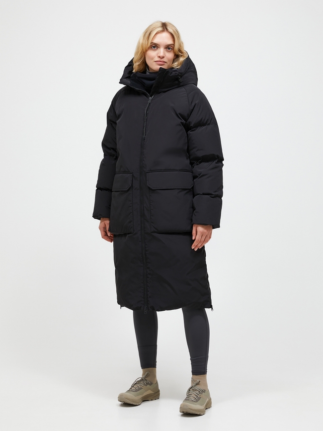 Black down womens coat best sale