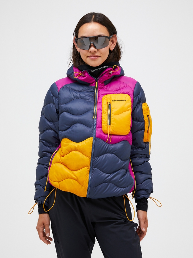 Helium Utility FLO Limited Down Hood Jacket Women Peak Performance