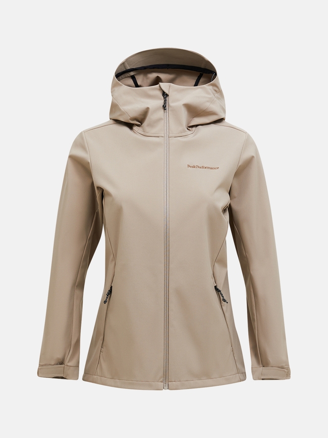 【500円引きクーポン】 Explore Softshell Hood Jacket Women | Peak Performance ジャケット・アウター
