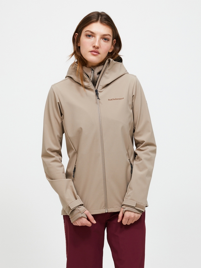Explore Softshell Hood Jacket Women | Peak Performance