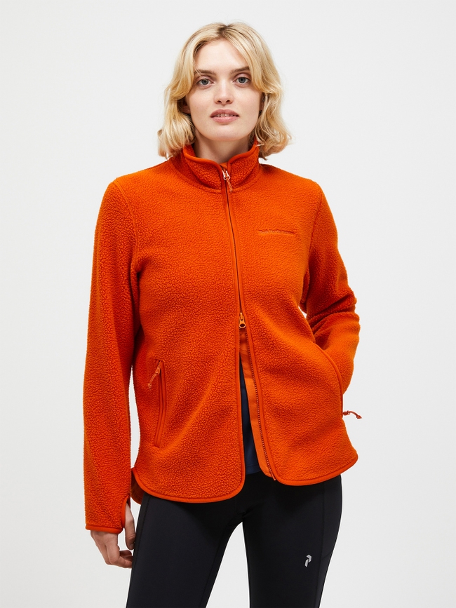 Pile Zip Jacket Women | Peak Performance