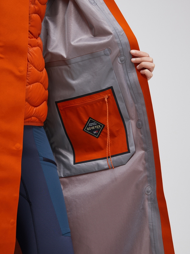 Gore Tex 3L Shell Coat Femme Peak Performance