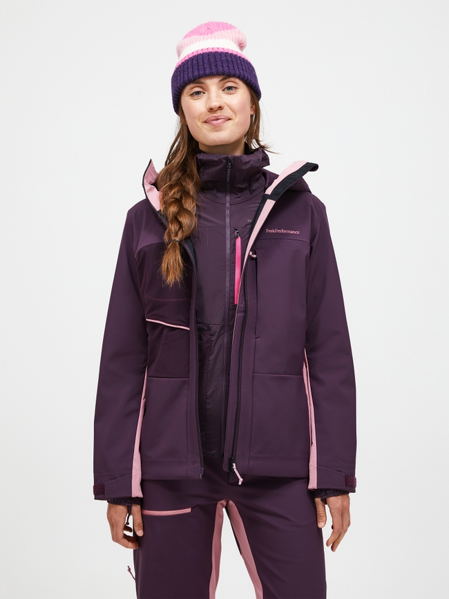 Ascent Softshell Jacket Women Peak Performance