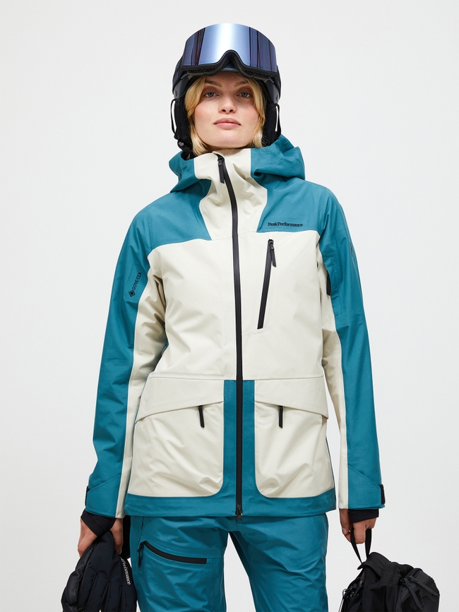 Women's 3 layer gore tex jacket top