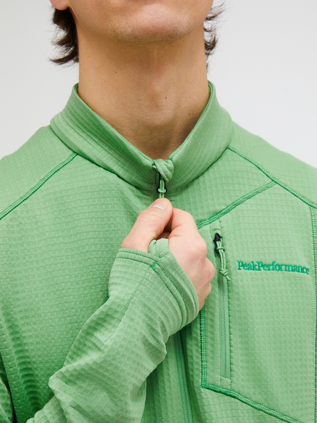 Trail Polartec® Power Grid™ Half Zip Men | Peak Performance Trail Polartec® Power Grid™ Half Zip Men | Peak Performance