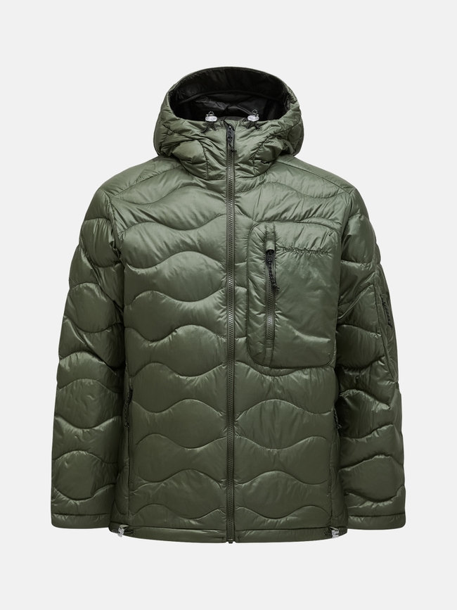 Helium Utility Down Hood Jacket Men Peak Performance