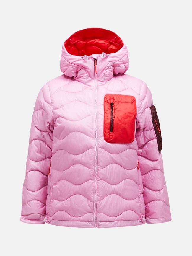 Helium Utility Down Hood Jacket Women | Peak Performance