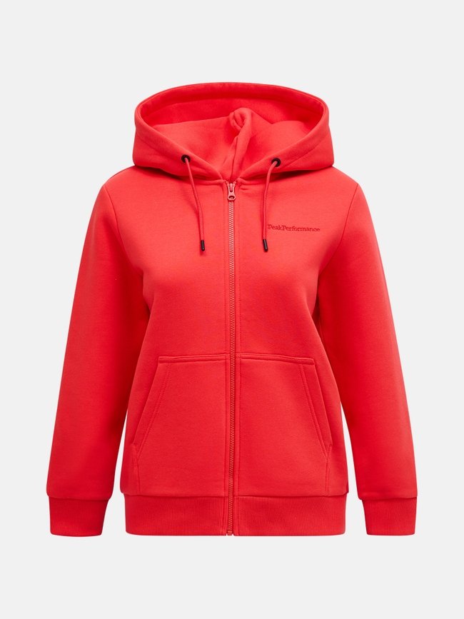 Original Small Logo Zip Hood Women | Peak Performance