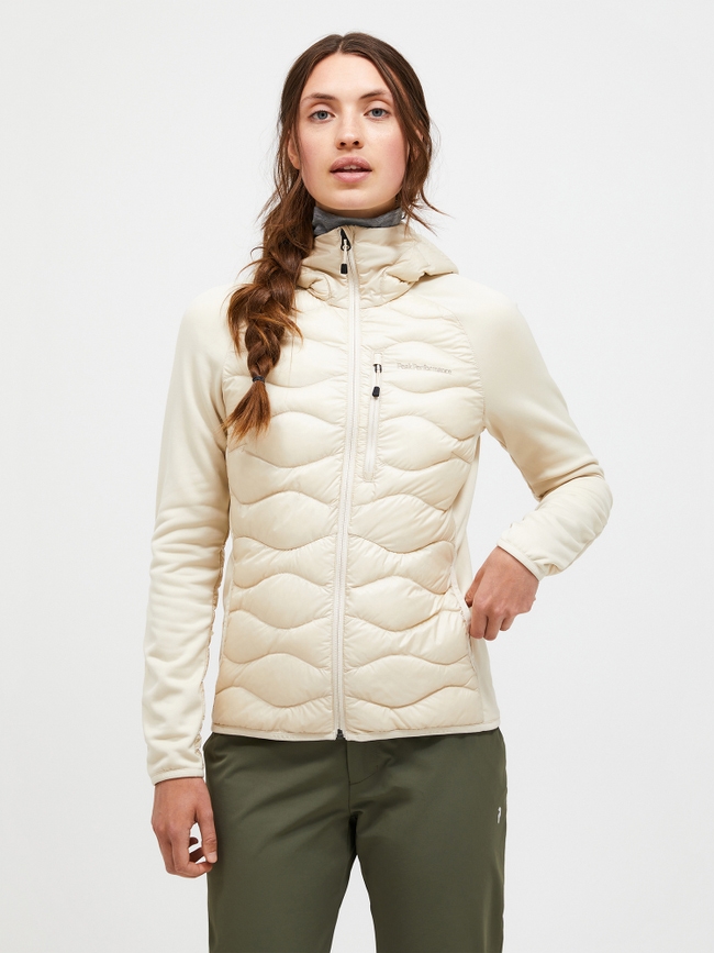 Helium Down Hybrid Hood Women Peak Performance