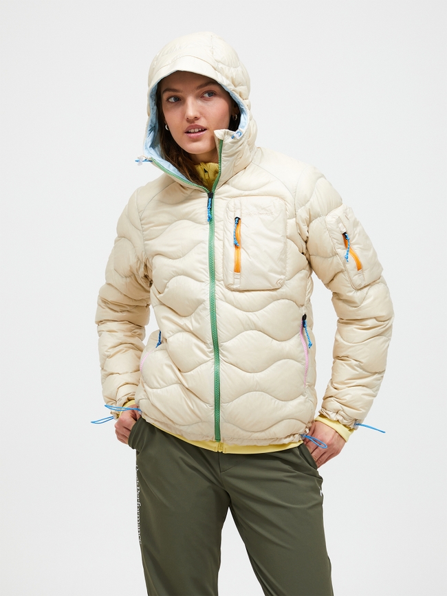 Helium Down Hood Jacket Women | Peak Performance